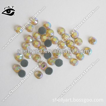 Hot fix rhinestone 3mm ss10 jonquil AB crystal for garment apparel